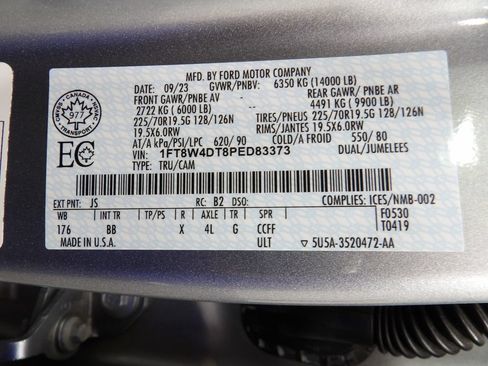 Used 2023 Ford F450 Platinum w/ FX4 Off-Road Package AWD/4WD image 67