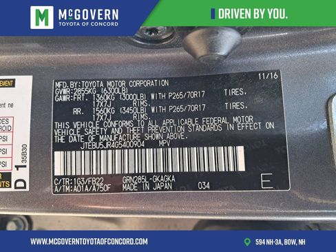 Used 2016 Toyota 4Runner SR5 AWD/4WD image 26