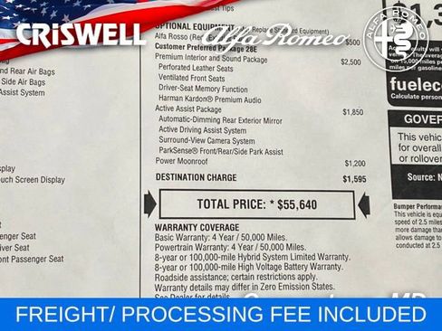 New 2024 Alfa Romeo Tonale Veloce image 50