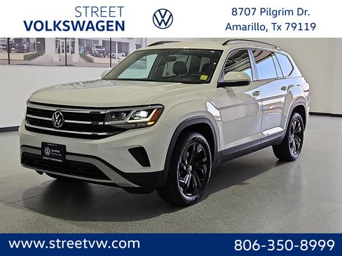 Used 2023 Volkswagen Atlas SE w/ Black Wheel Package FWD image 1