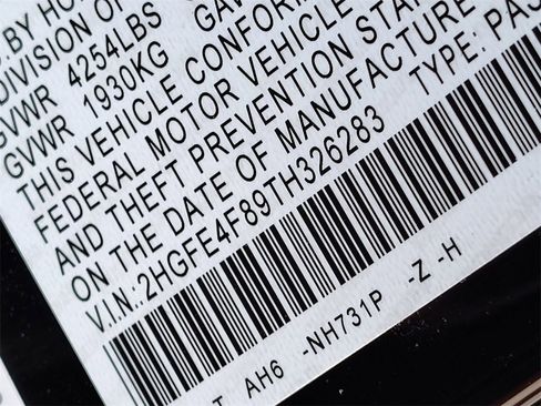 New 2026 Honda Civic Sport image 16