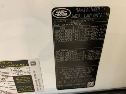 Used 2020 Land Rover Defender 110 S AWD/4WD image 60