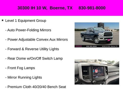 Used 2024 RAM 2500 Big Horn w/ Bed Utility Group AWD/4WD image 30