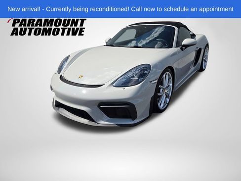 Used 2021 Porsche 718 Boxster Spyder RWD image 1