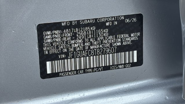 New 2026 Subaru Impreza 2.0i Sport AWD/4WD image 25