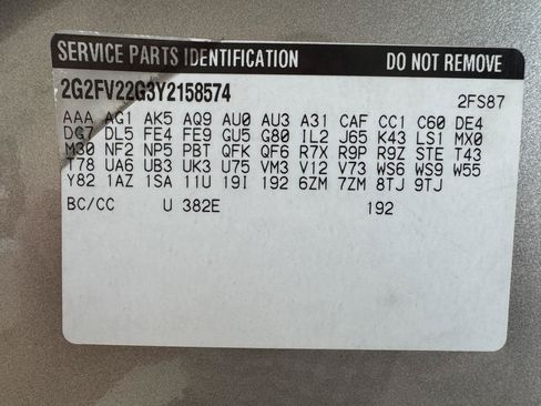 Used 2000 Pontiac Firebird Formula RWD image 50