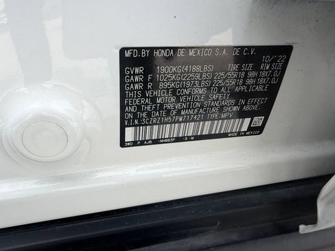 Certified 2023 Honda HR-V Sport image 23