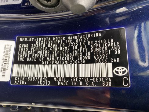 Used 2021 Toyota Corolla LE image 35