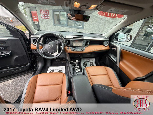 Used 2017 Toyota RAV4 Limited w/ All Weather Liner Package AWD/4WD image 14