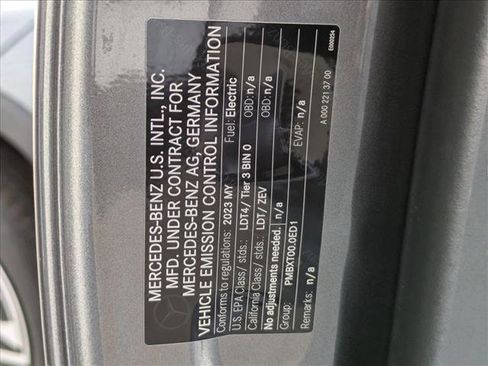 Certified 2023 Mercedes-Benz EQS 450+ SUV image 26