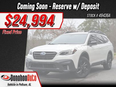Used 2022 Subaru Outback Onyx Edition XT