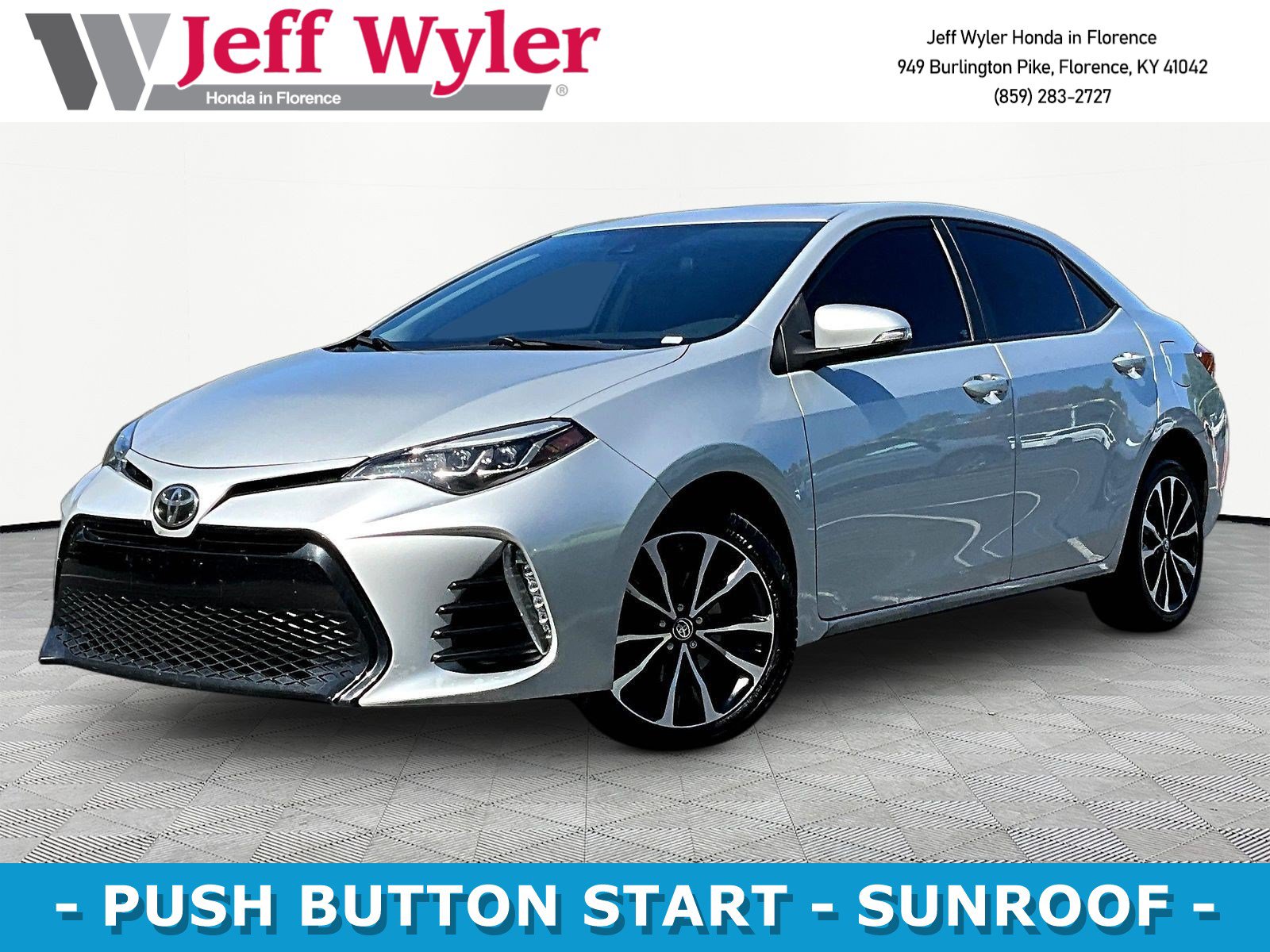 Used 2017 Toyota Corolla XSE w/ Carpet Mat Package (TMS) FWD image 1