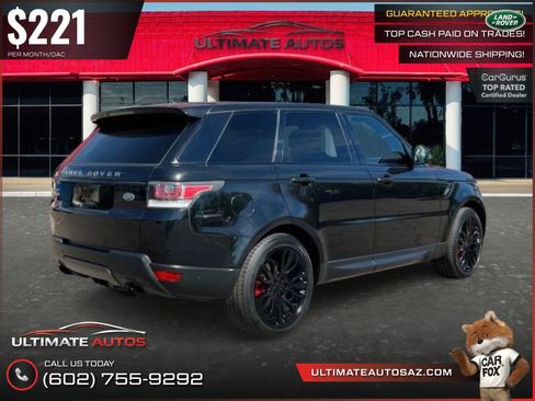 Used 2016 Land Rover Range Rover Sport Supercharged AWD/4WD image 3