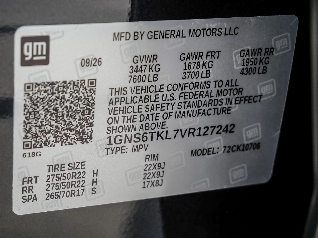 New 2027 Chevrolet Tahoe High Country AWD/4WD image 47