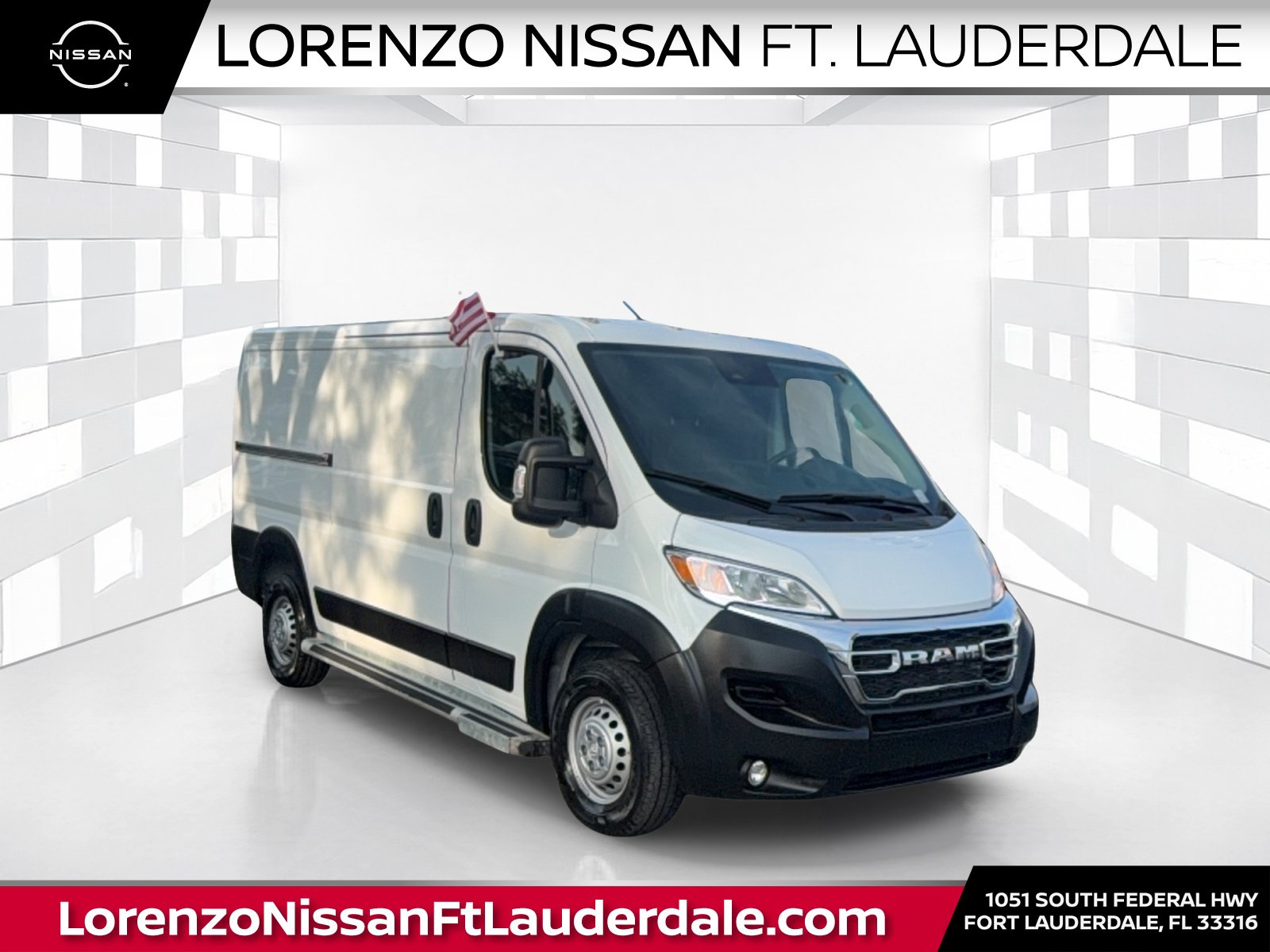 Used 2025 RAM ProMaster 2500 w/ U-Haul Equipment Group FWD image 1