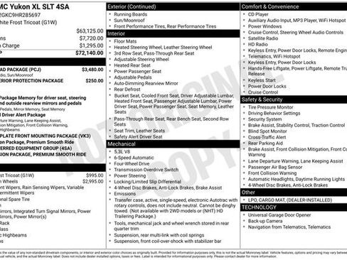 Used 2017 GMC Yukon XL SLT w/ Open Road Package image 15