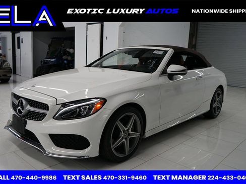 Used 2017 Mercedes-Benz C 300 4MATIC Cabriolet w/ Premium 2 Package image 4