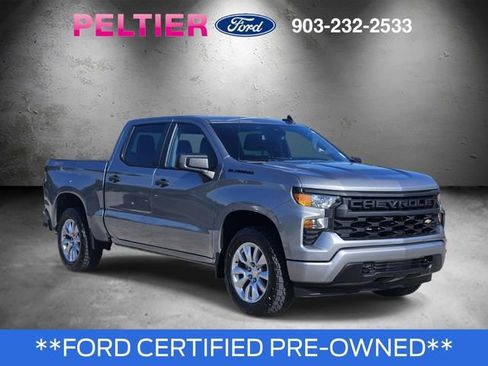 Used 2023 Chevrolet Silverado 1500 Custom w/ LPO, Dark Essentials Package AWD/4WD image 1