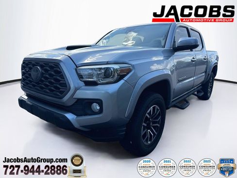 Used 2021 Toyota Tacoma TRD Sport w/ Technology Package RWD image 1