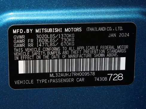 Used 2024 Mitsubishi Mirage ES image 35