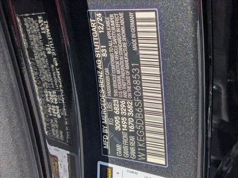 New 2025 Mercedes-Benz EQE AMG 4MATIC Sedan image 17