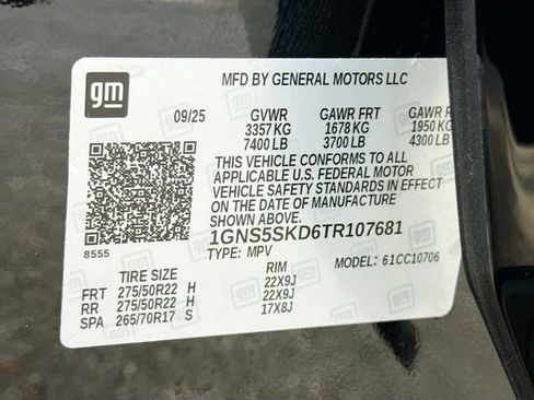 Used 2026 Chevrolet Tahoe Premier RWD image 47