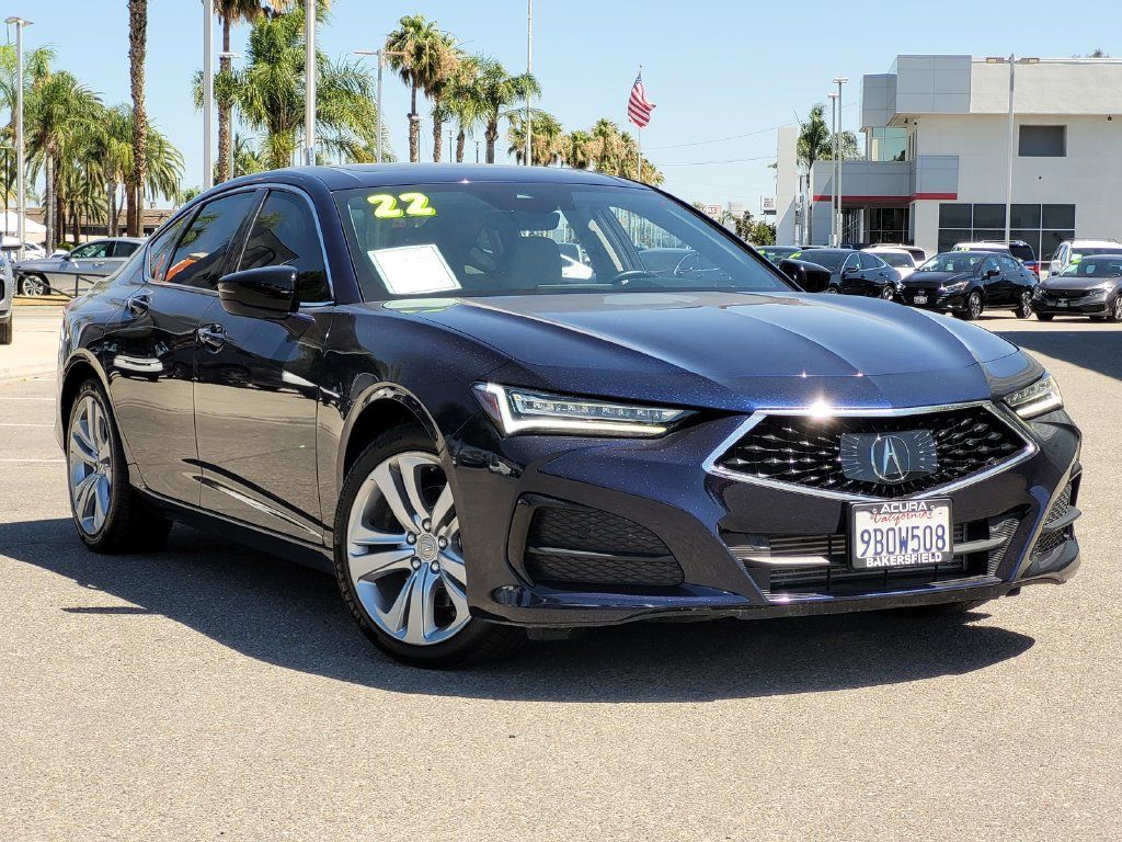 Certified 2022 Acura TLX w/ Technology Package AWD/4WD image 2