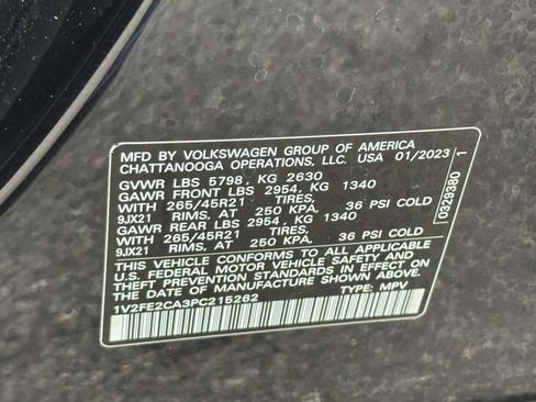 Used 2023 Volkswagen Atlas Cross Sport SEL Premium R-Line image 10