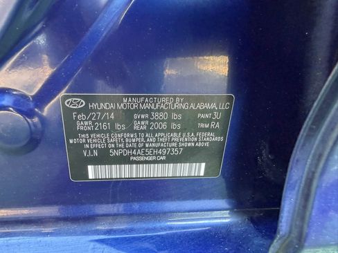 Used 2014 Hyundai Elantra Limited w/ Option Group 03 image 12