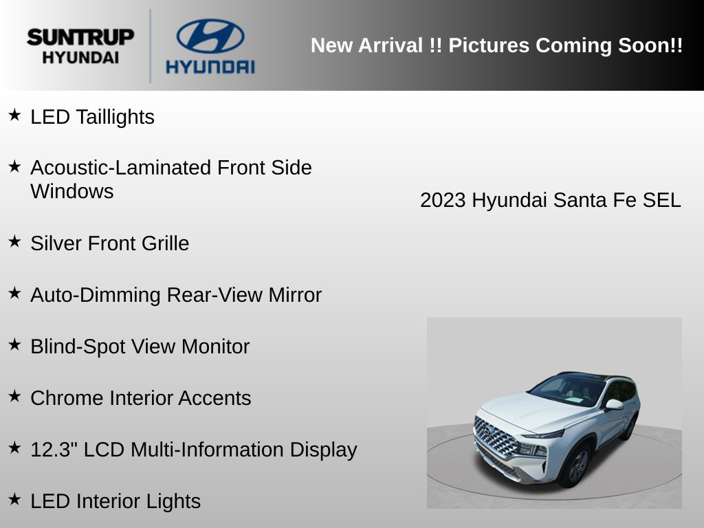Used 2023 Hyundai Santa Fe SEL w/ Premium Package AWD/4WD image 9