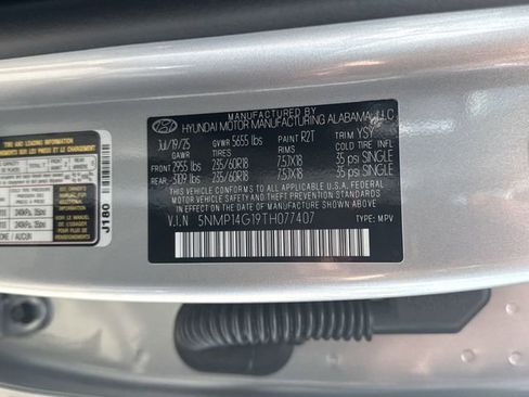 New 2026 Hyundai Santa Fe SE image 25