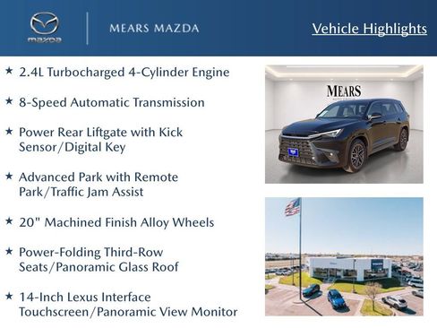 Used 2026 Lexus TX 350 AWD w/ Technology Package image 2