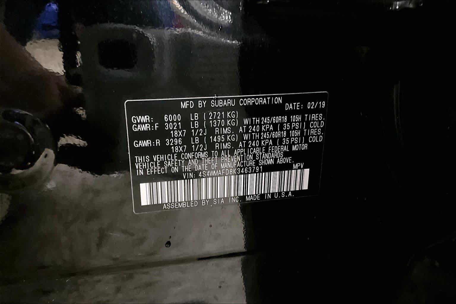 Used 2019 Subaru Ascent Premium AWD/4WD image 33