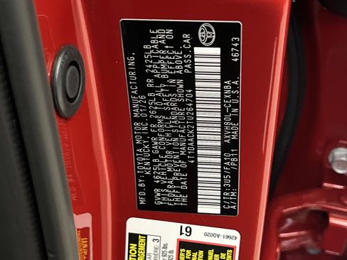 New 2026 Toyota Camry LE image 23