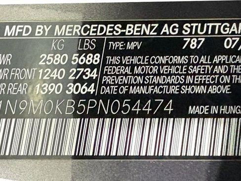 Certified 2023 Mercedes-Benz EQB 300 300 w/ Pinnacle Package image 36