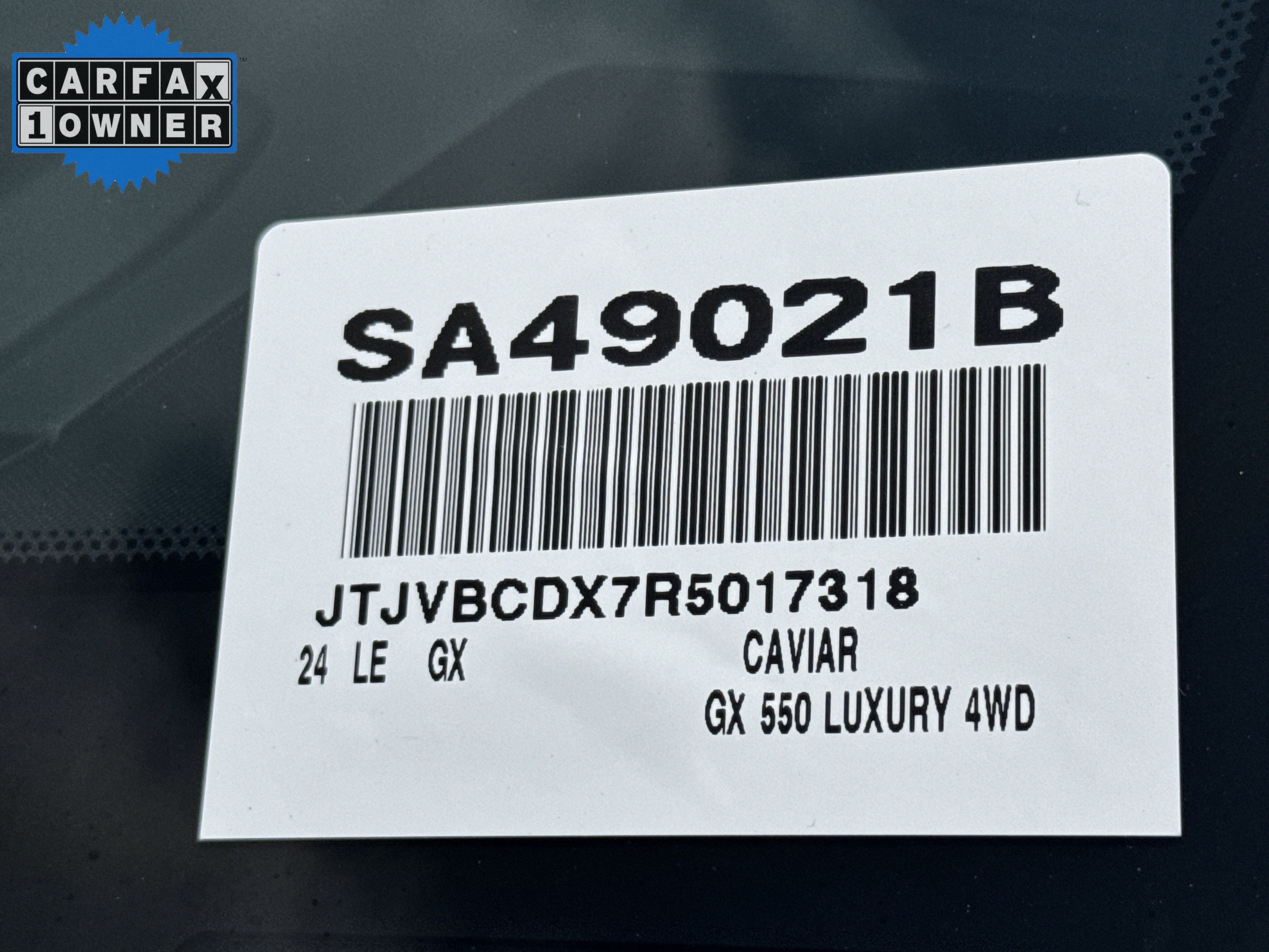 Used 2024 Lexus GX 550 w/ Accessory Package (Z1) AWD/4WD image 39