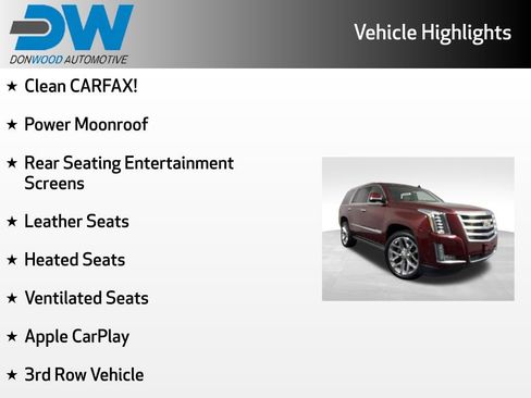 Used 2017 Cadillac Escalade Premium Luxury AWD/4WD image 3
