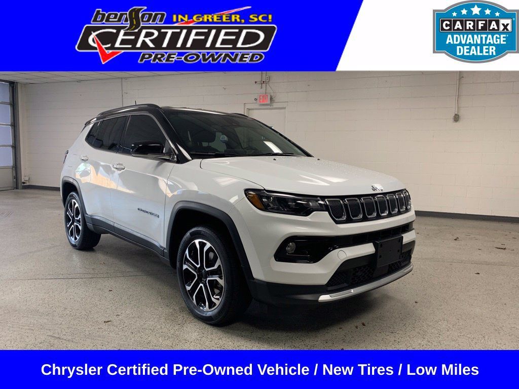 Used 2022 Jeep Compass Limited AWD/4WD image 1