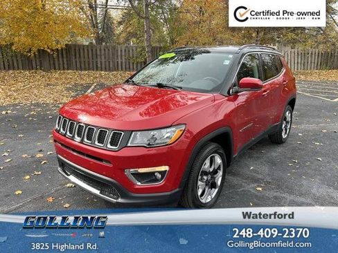 Certified 2020 Jeep Compass Limited image 1