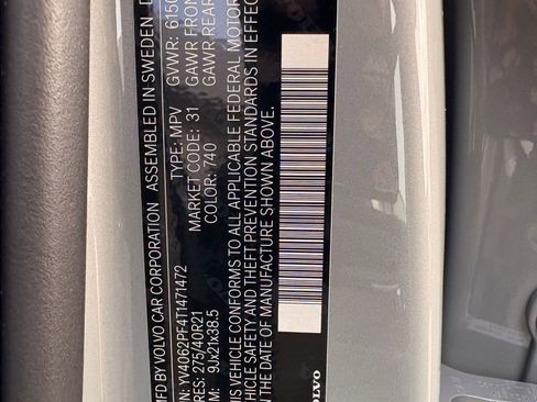 New 2026 Volvo XC90 B6 Ultra w/ Protection Package AWD/4WD image 20