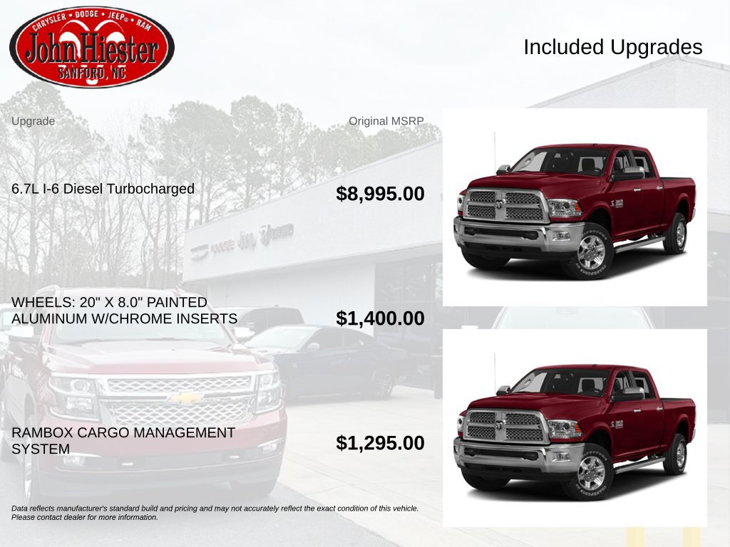 Used 2016 RAM 2500 Laramie w/ Convenience Group AWD/4WD image 4