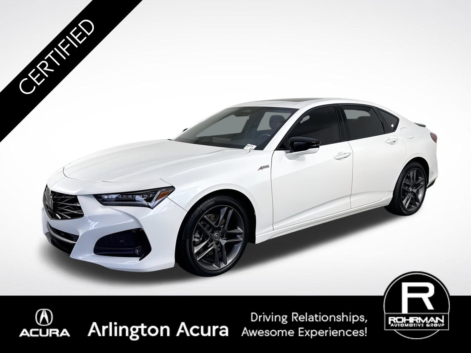 Certified 2025 Acura TLX w/ A-SPEC Package AWD/4WD image 1