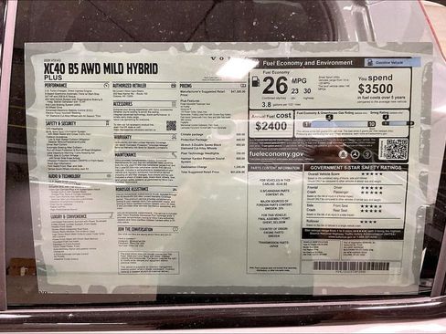 New 2026 Volvo XC40 B5 Plus w/ Climate Package AWD/4WD image 14
