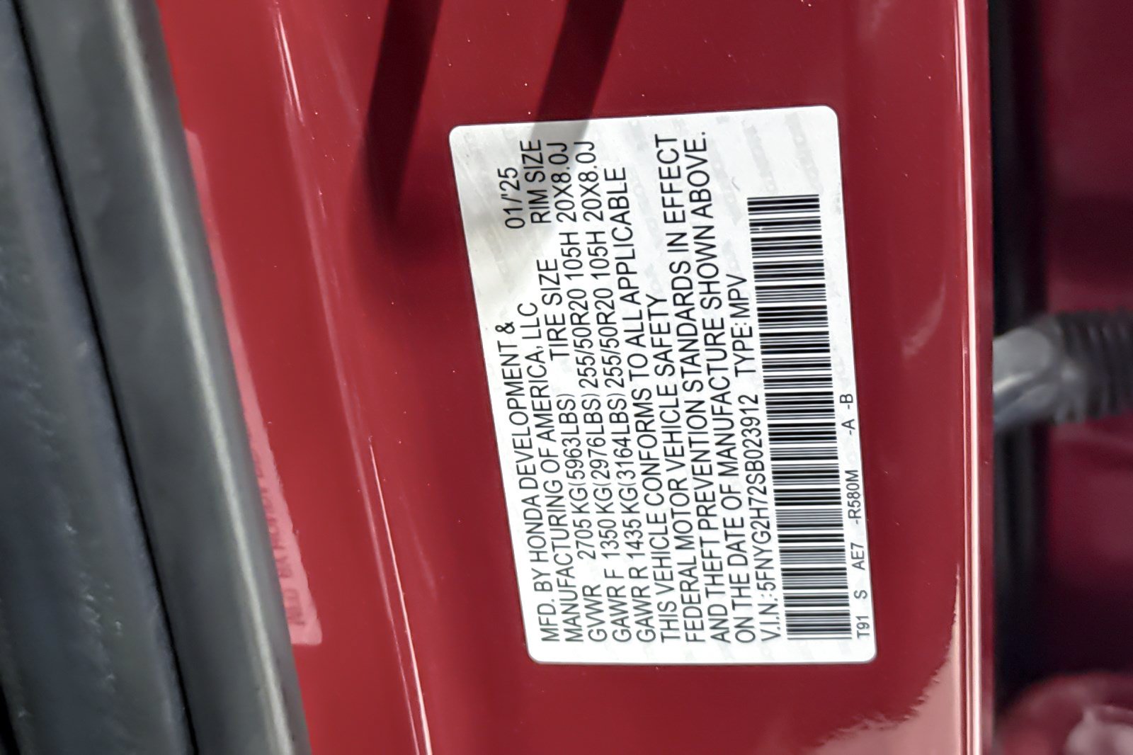 Used 2025 Honda Pilot Touring image 29