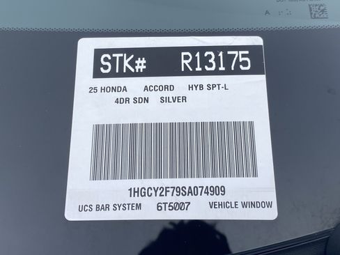 Certified 2025 Honda Accord Sport image 31