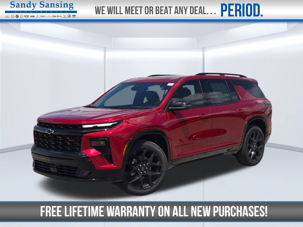 New 2026 Chevrolet Traverse RS w/ LPO, Floor Liner Package FWD image 1