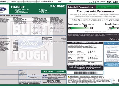 Used 2022 Ford Transit 350 XL AWD/4WD image 33