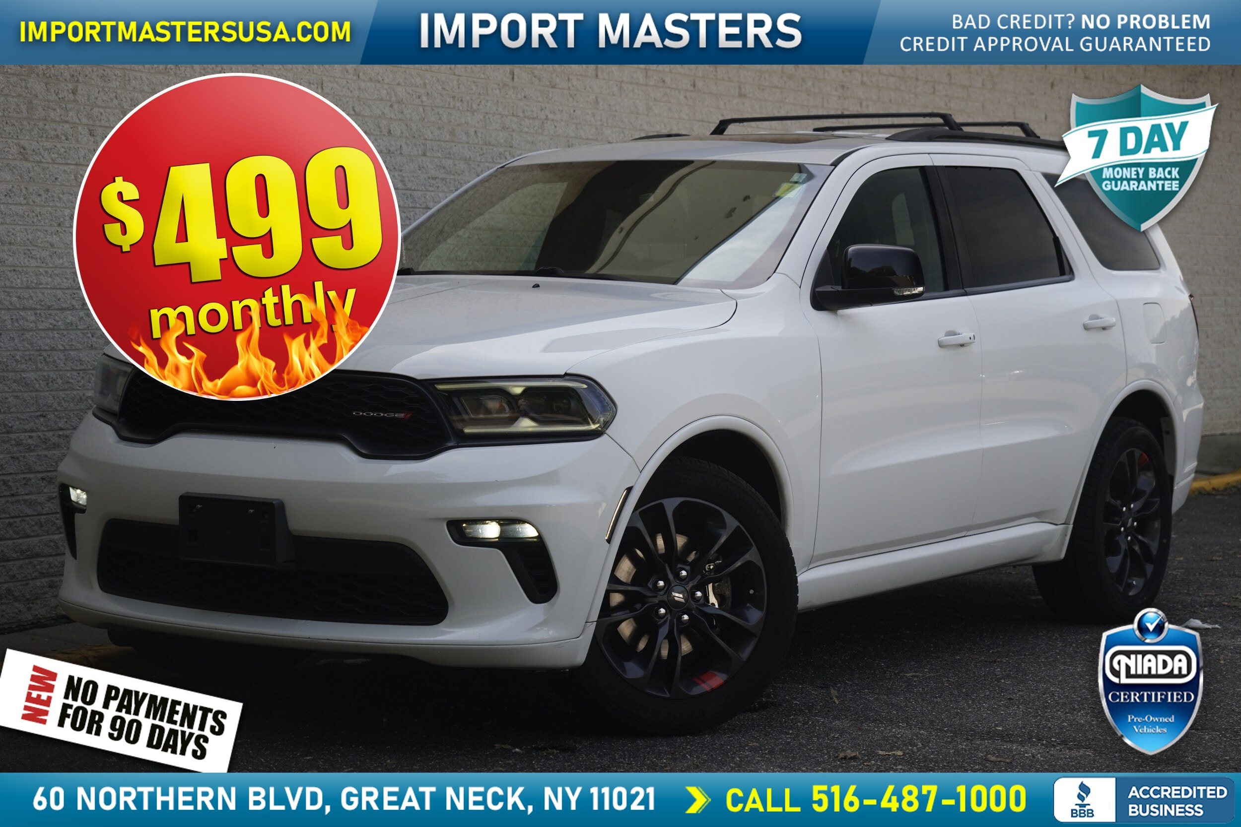 Used 2021 Dodge Durango GT AWD/4WD image 1