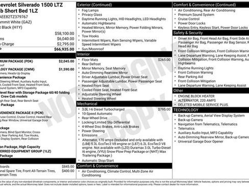 New 2026 Chevrolet Silverado 1500 LTZ w/ LTZ Premium Package RWD image 4