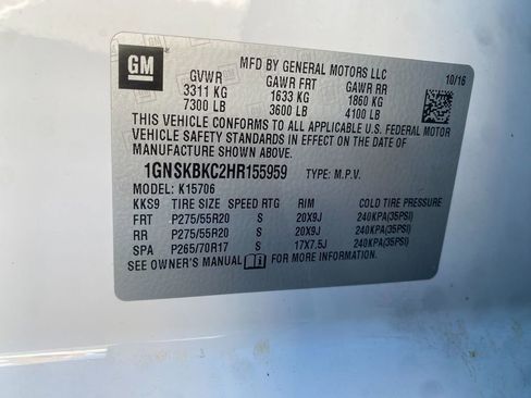 Used 2017 Chevrolet Tahoe LT image 34